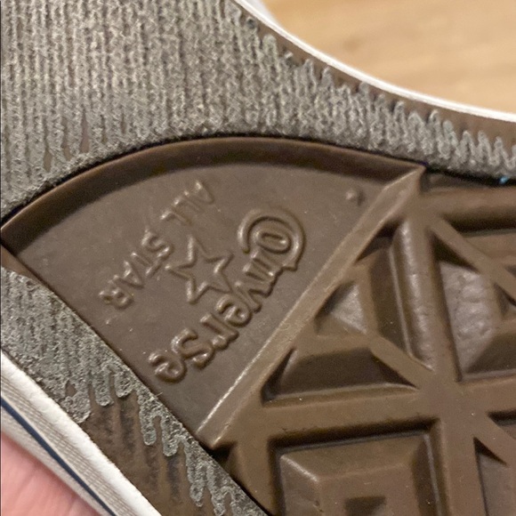 White High-Top Converse Sneakers Canvas - Picture 14 of 14